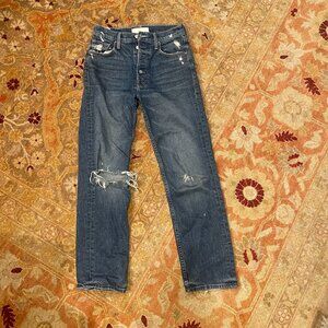 Mother Brand Jeans, size 27 The Pixie Tomcat Style, Born to bite ankle
